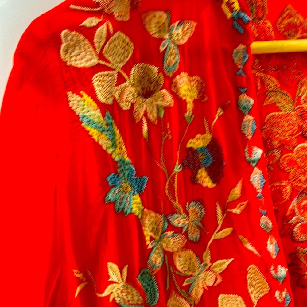 Silk dress summer